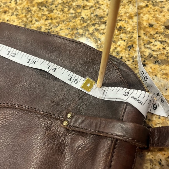 Frye Dorado Tall Chocolate Brown Leather Riding Boots Equestrian Style 8 - Picture 12 of 12